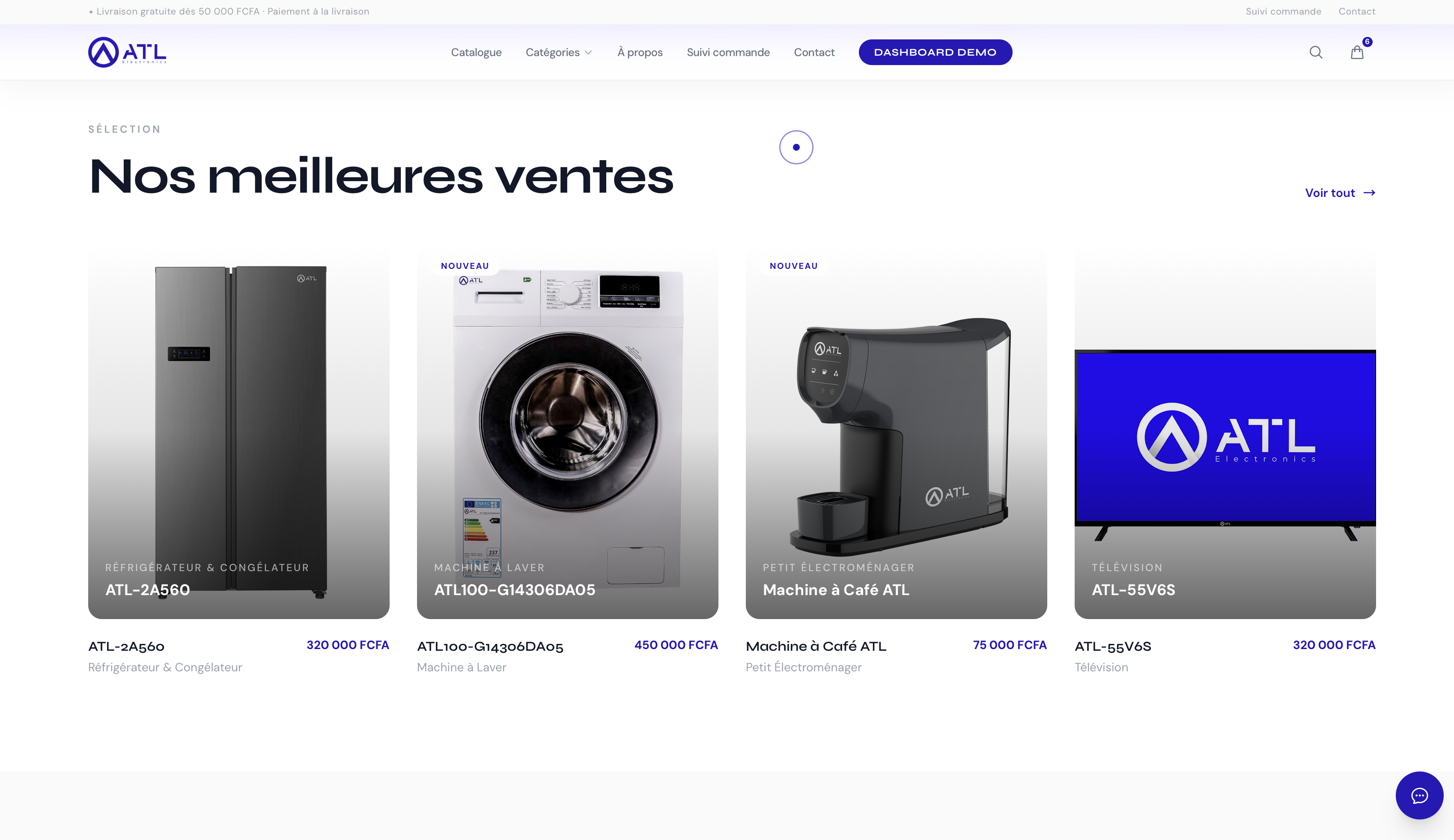 ATL Website screenshot 1