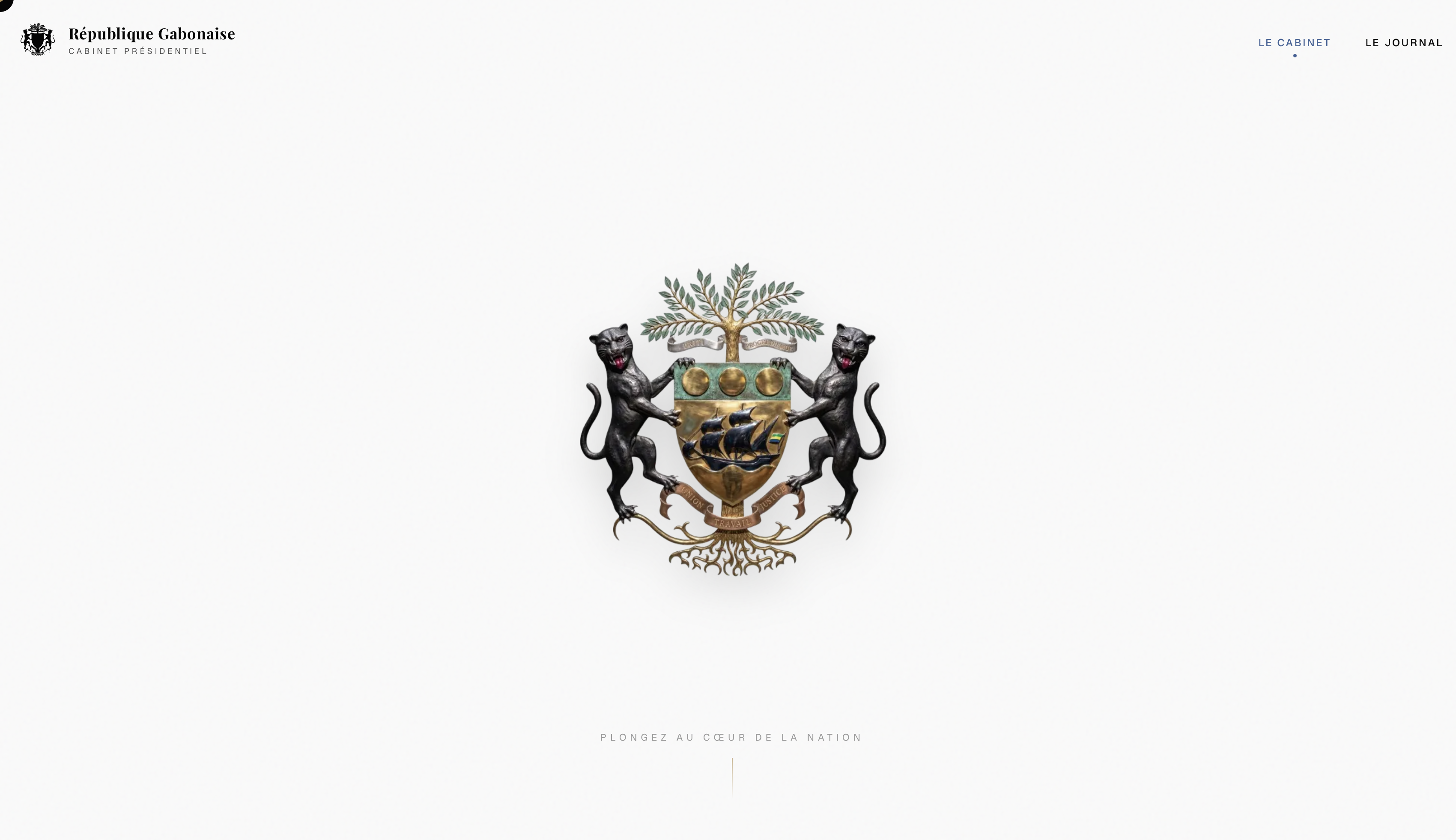 Cabinet Présidence Gabon screenshot 0