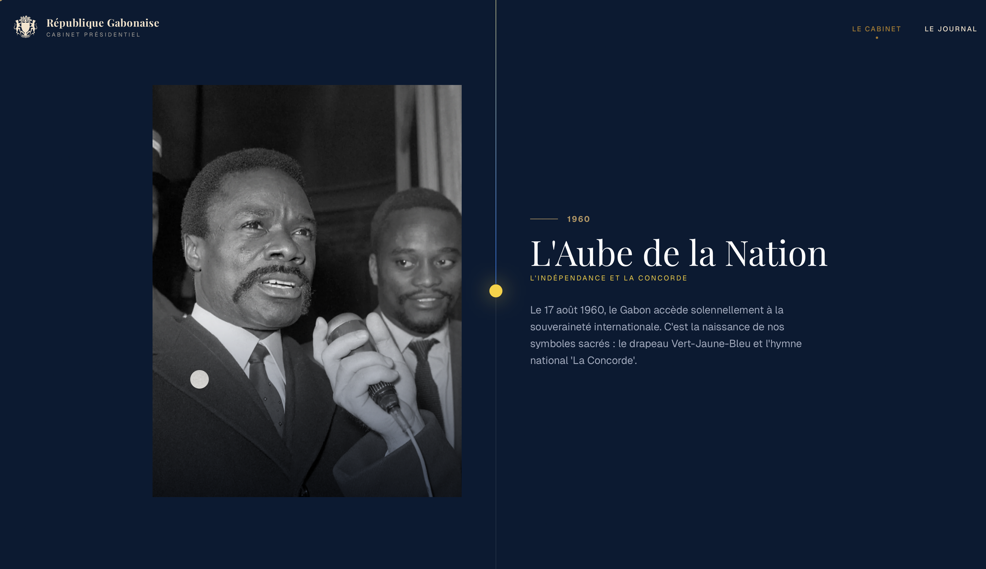 Cabinet Présidence Gabon screenshot 3