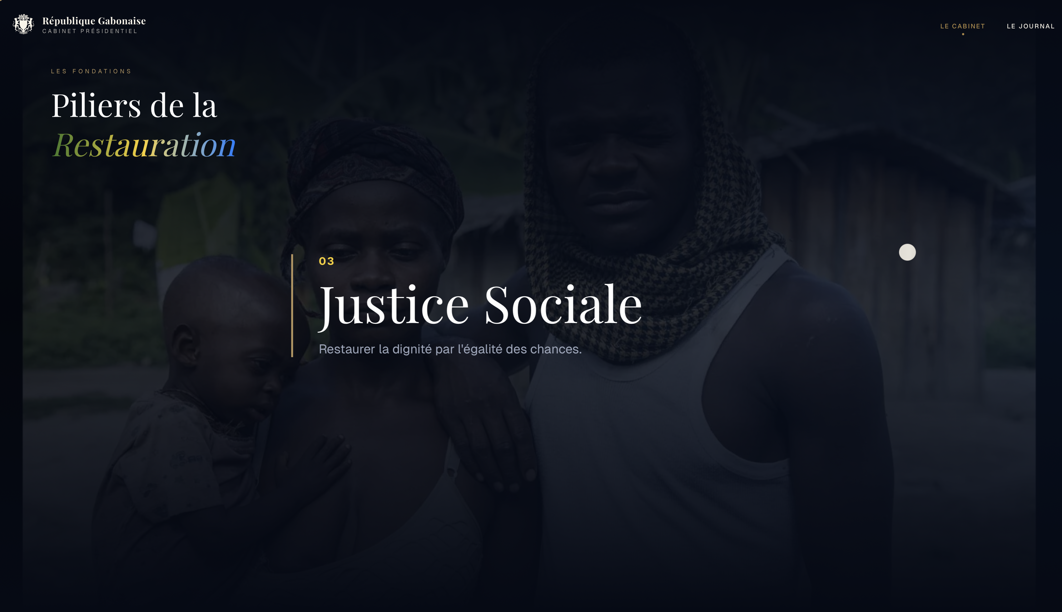 Cabinet Présidence Gabon screenshot 7